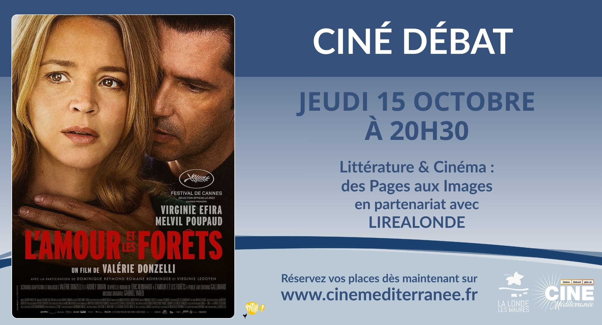 Ciné débat - L'AMOUR ET LES FORÊTS
